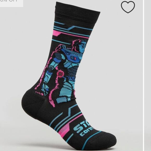 STANCE SOCKS FOR YOUTH YOUNG MEN SIZE 11-2. PIXAR STAR COMMAND IN SIZE MED NWT - Picture 1 of 6
